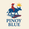 Pinoy man with hat riding carabao, Pinoy Blueprints.
