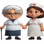A Filipino nurse provides compassionate caregiving services to an elderly patient in their home in Ireland, highlighting opportunities for Filipino Jobs Abroad Ireland.