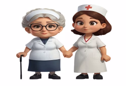 A Filipino nurse provides compassionate caregiving services to an elderly patient in their home in Ireland, highlighting opportunities for Filipino Jobs Abroad Ireland.