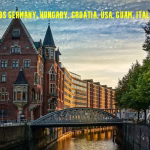 Speicherstadt Channel in Hamburg, one of the historical places for Filipinos to visit in Germany after getting hired after applying from DMW Job Vacancies.
