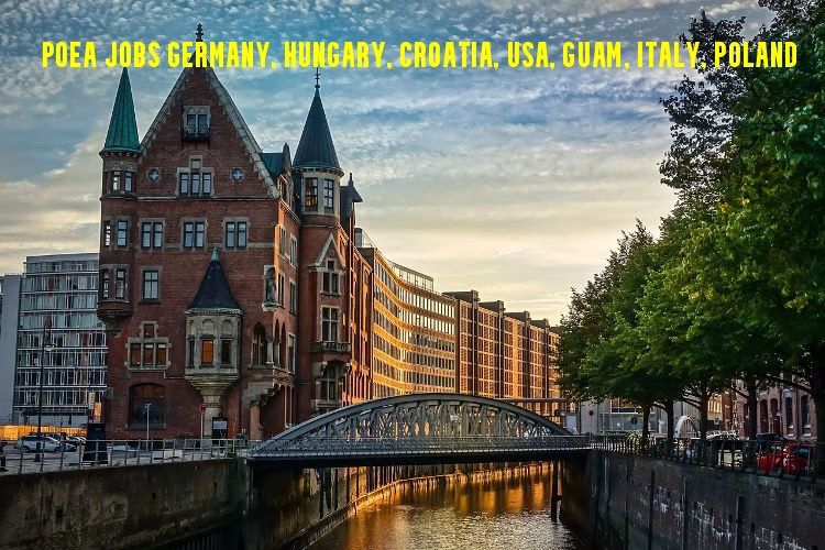 Speicherstadt Channel in Hamburg, one of the historical places for Filipinos to visit in Germany after getting hired after applying from DMW Job Vacancies.